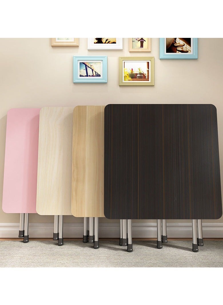 Loquat Multifunctional Folding Table,Wooden Square Table,Portable Camping Table,Dining table,Garden,Picnic,Coffee table (Black) - Image 3