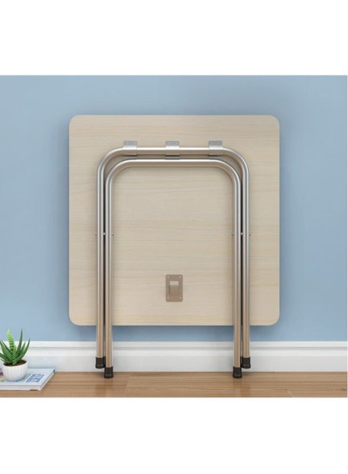 Loquat Multifunctional Folding Table,Wooden Square Table,Portable Camping Table,Dining table,Garden,Picnic,Coffee table (Black) - Image 4