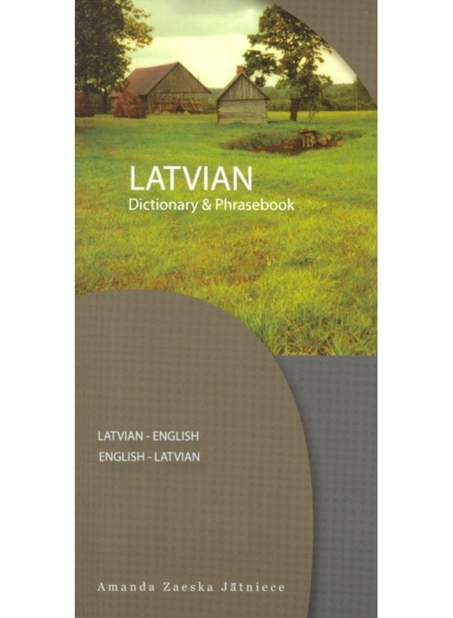 Latvian-English/English-Latvian Dictionary & Phrasebook