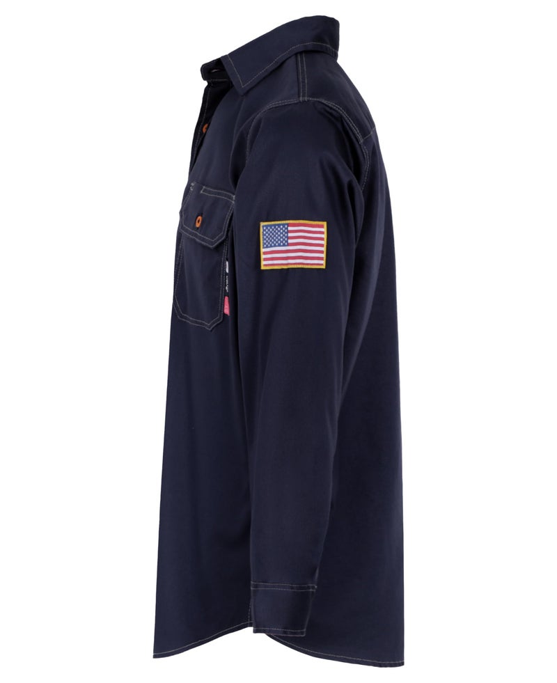 BOCOMAL FR Shirts for Men Flame Resistant Light Weight NFPA2112 Fire Retardant Welding Shirt Water & Oil Repellent Finish - Image 5