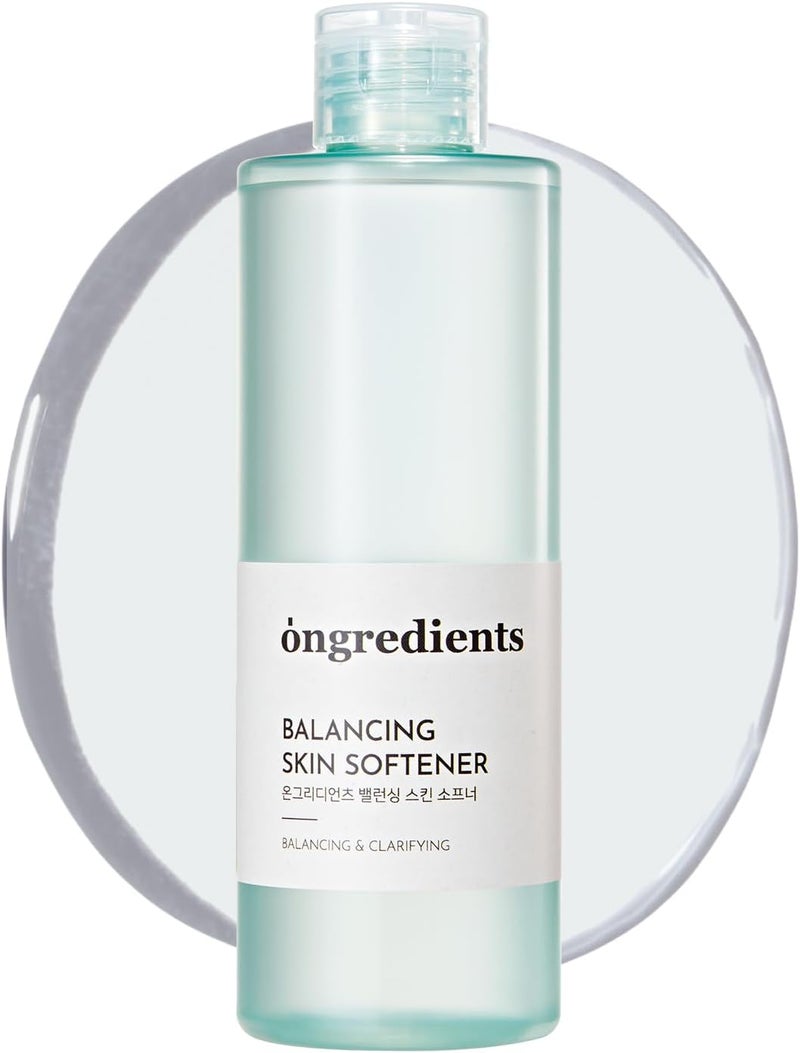 ONGREDIENTS Balancing Skin Softener  Trouble Care Facial Toner  Panthenol Hyaluronic Acid Heartleaf Hydrating Balance Care for Dry Sensitive Skin  Vegan Korean Skin Care 250ml  845 fl Oz