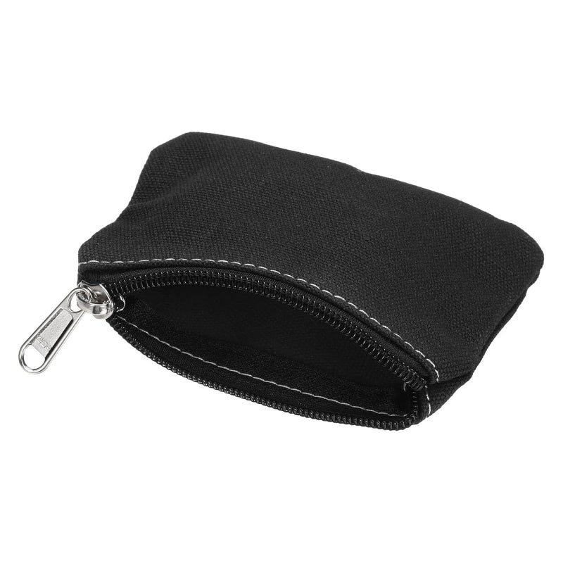 WDCFXY Canvas Coin Purse Set, 3.1 x 5.1 inches, 6 Pack, Assorted Colors - Image 4