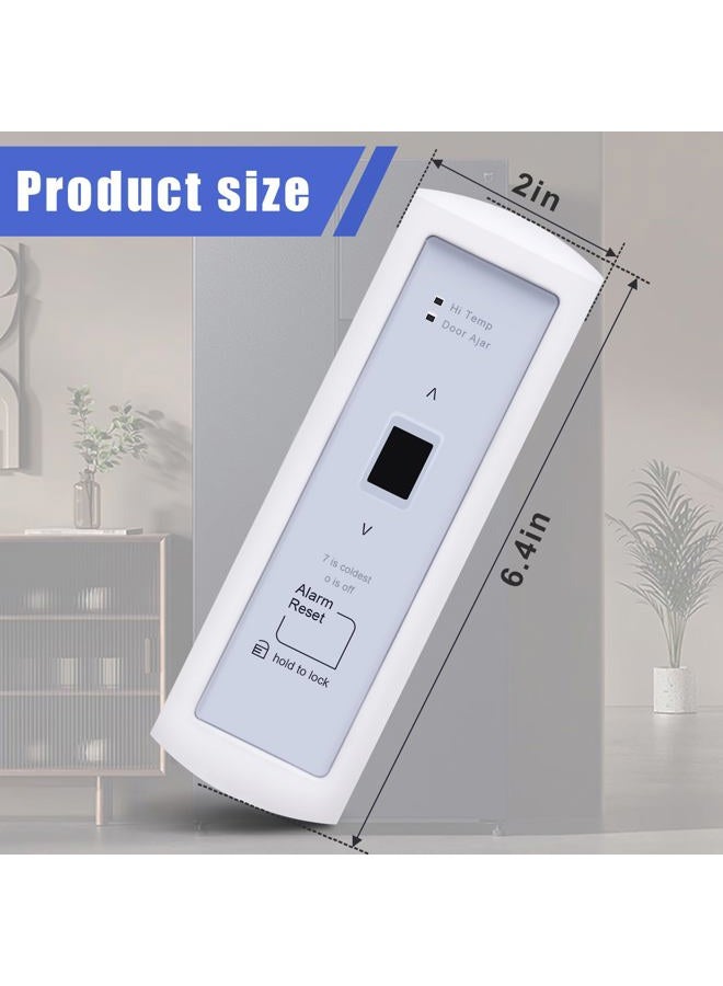 IURILA لوحة تحكم/عرض المستخدم للفريزر 297370600 لتجهيزات فريجيدير وكروسلي - تحل محل 297241800، 297366100 - Image 4