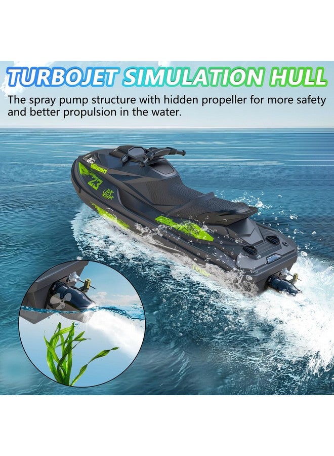 تشير وينج قارب Cheerwing UDI023 RC للأطفال والكبار، قارب Vortex Jet Boat بسرعة 20 كم/ساعة، قارب تحكم عن بعد للمسابح والبحيرات - Image 2