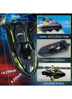 Cheerwing Cheerwing UDI023 RC Boat for Kids & Adults, 20KM/H Vortex Jet Boat Remote Control Boat for Pools and Lakes  - Image 5