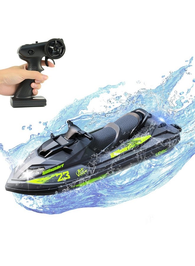 تشير وينج قارب Cheerwing UDI023 RC للأطفال والكبار، قارب Vortex Jet Boat بسرعة 20 كم/ساعة، قارب تحكم عن بعد للمسابح والبحيرات - Image 1