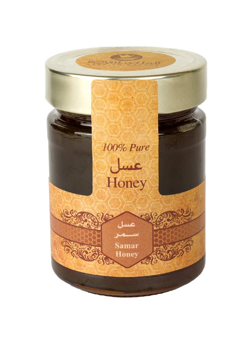 Al Malaky Royal عسل الإمارات السمر النقي الخام 400 جرام - Image 1