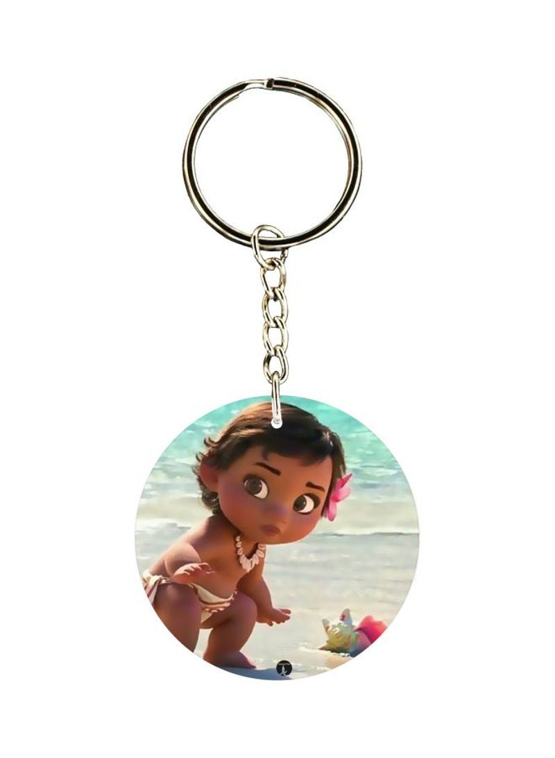 Cartoon Printed Keychain