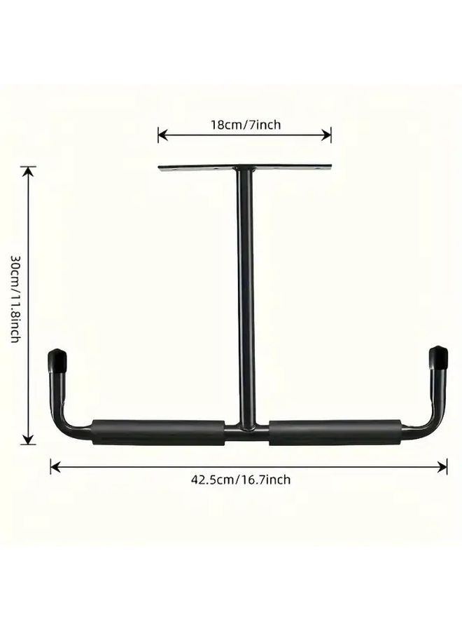 2 Pack Heavy Duty Metal Storage Hooks Wall Ceiling Mounted Modern Non Slip Garage Finishing Solution Suitable For Autumn Winter Season Christmas And Halloween Gifts - Image 4