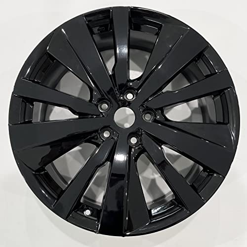 SlickMod Chrome Delete Blackout Vinyl Overlay for 2019-2022 Nissan Altima 19inch Wheel Rims (Gloss Black) - Image 4