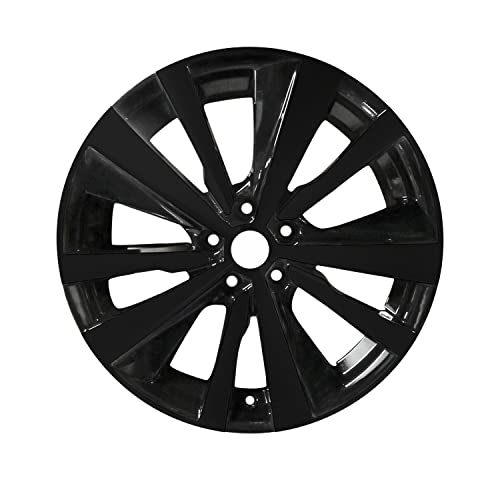 SlickMod Chrome Delete Blackout Vinyl Overlay for 2019-2022 Nissan Altima 19inch Wheel Rims (Gloss Black) - Image 3