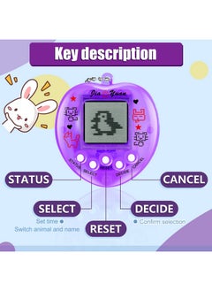 24 Pieces Virtual Pets Keychain For Kids 168 Pets Retro Handheld Game Filled Easter Eggs Bulk Electronic Digital Pets Keychainmachine Easter Gift(Stylish) - pzsku/Z0BC979813128018510FEZ/45/_/1732775665/20144297-6281-4cb3-9524-5dca7dc86d95