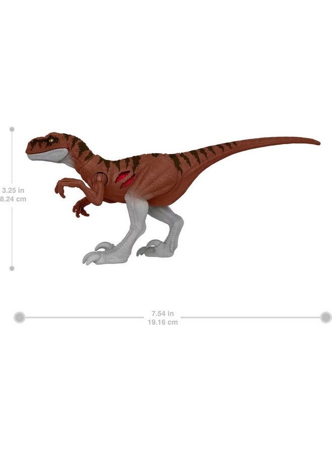 Jurassic World Dominion Extreme Damage Atrociraptor Dinosaur Action Figure Black - Image 5