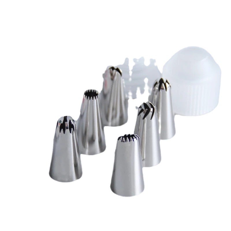 Thickened Disposable Decorating Bag Repeated Use Decorating Bag Cake Decorating Nozzle Tool Set Large, Medium And Small 100 - Image 5