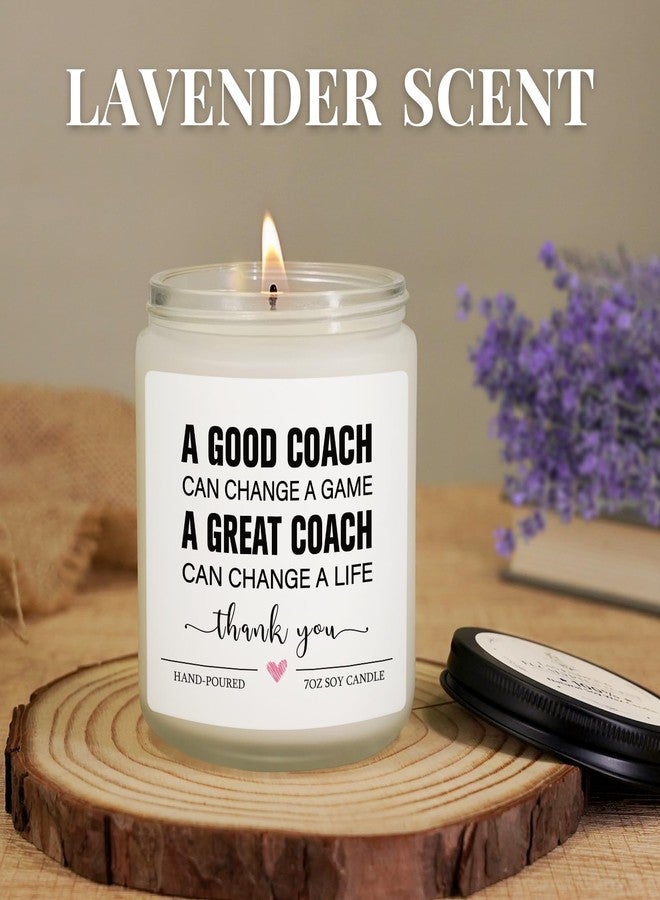 Hudiegify Coach Gifts for Men Women, Coach Appreciation Gifts, Thank You Coaches Candle for Basketball Soccer Cheer Hockey Football Volleyball Team Fitness Instructor Birthday Retirement, Lavender Scented 7oz - Image 3