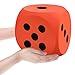 Shappy 79 Inches Foam Dice Fun Filled Large Educational Toy Kawaii Giant Dice Jumbo Decorative EVA Foam Big Square Building Blocks for Board Game Learning Sessions1 PcOrange - Image 2