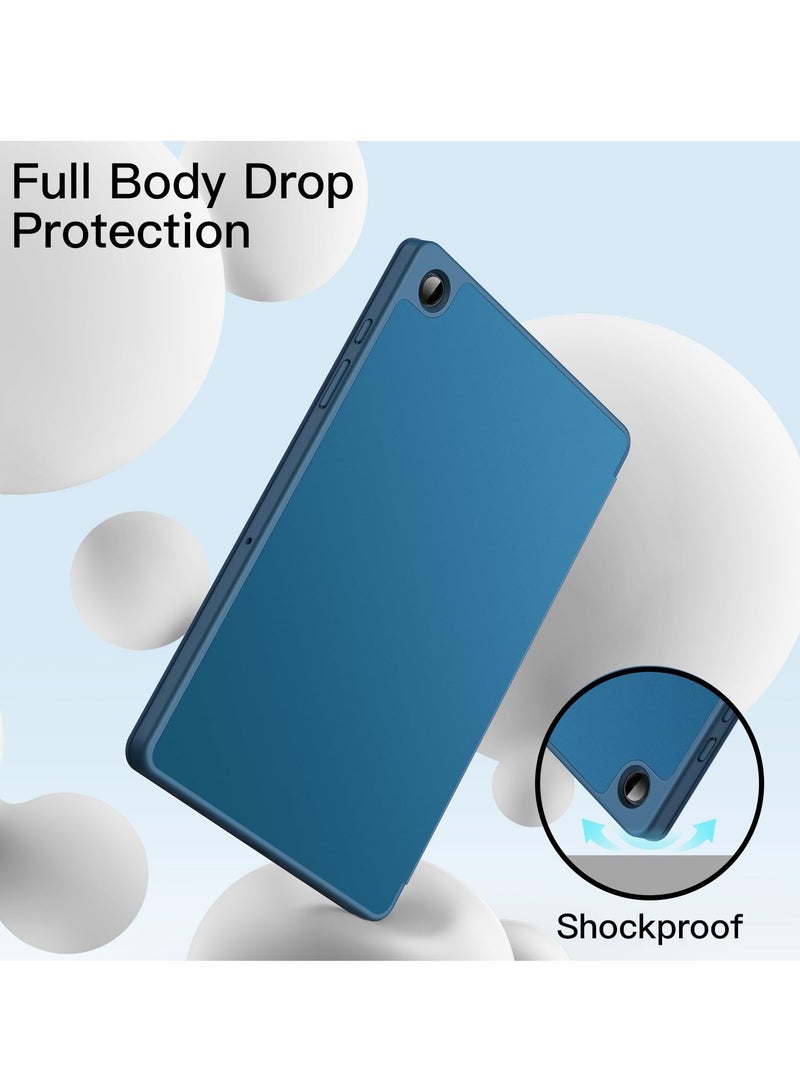 Jetech Case for Samsung Galaxy Tab A9 and A9 Plus 11 Inch 2023 Soft Tpu Trifold Stand Protective Tablet Cover Auto Wake and Sleep Teal - Image 3