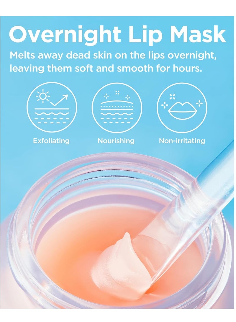 توكوبو قناع الشفاه توكوبو فيتا جليزد 20 مل | قناع تقشير وتغذية للشفاه، أحمر شفاه خفيف لخطوط الشفاه أثناء النوم، كريم ليلي فائق الترطيب للعناية بالشفاه - Image 3