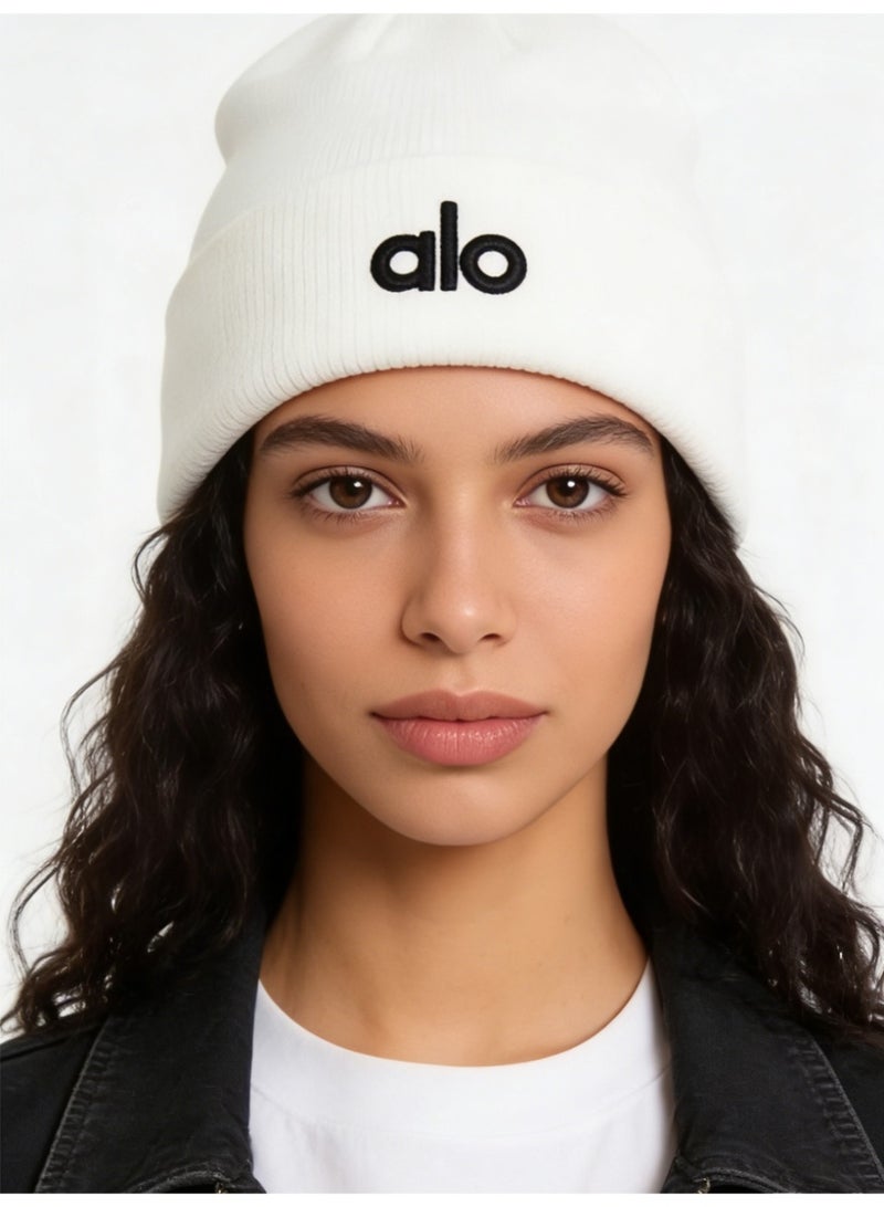 Alo World knitted hats for men and women wool hats, winter hats, outdoor cold and warm in autumn and winter. - Image 1