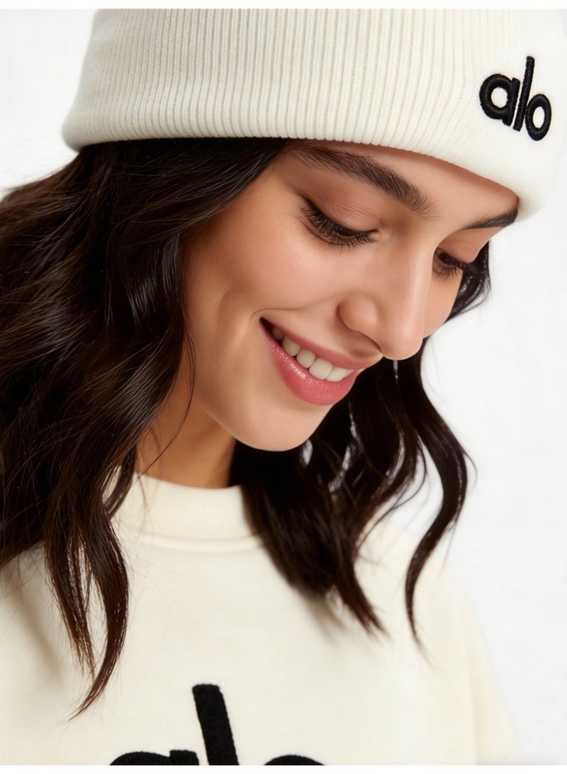 Alo World knitted hats for men and women wool hats, winter hats, outdoor cold and warm in autumn and winter. - Image 2