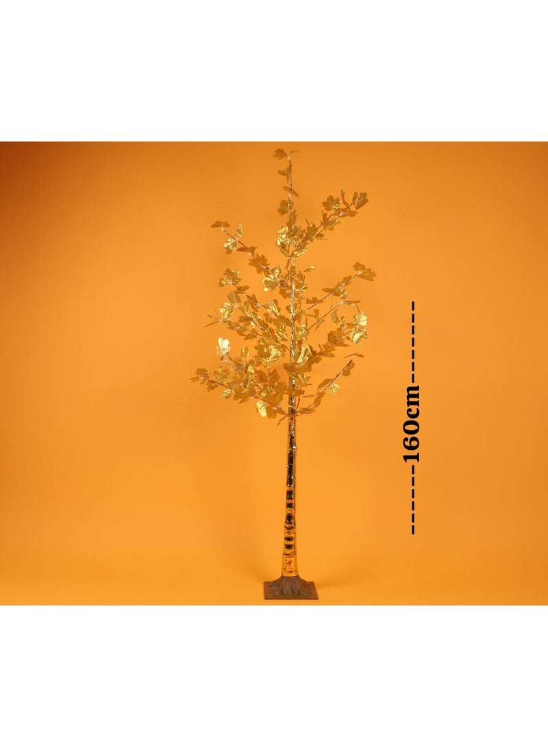 DubaiGallery Artificial Fall Tree with Lights Pre Lit LED Tree for Indoor Outdoor Home Porch Fall Decoration - Image 2