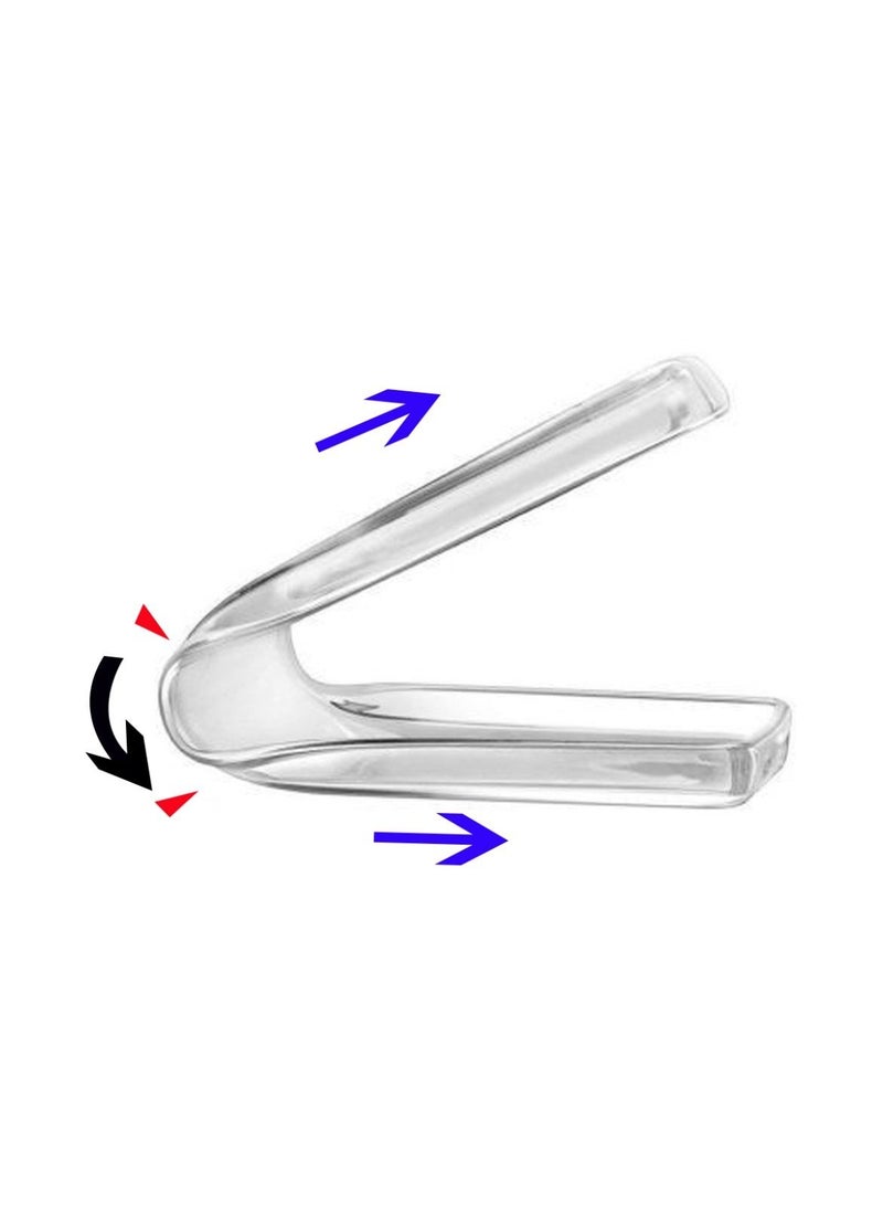 تيكي غطاء حماية شفاف ونحيف جدًا من TPU لهواتف شاومي بوكو C40 بأطراف ناعمة قابل للانحناء، مقاوم للصدمات ومضاد للبصمات واضح المظهر. - Image 3