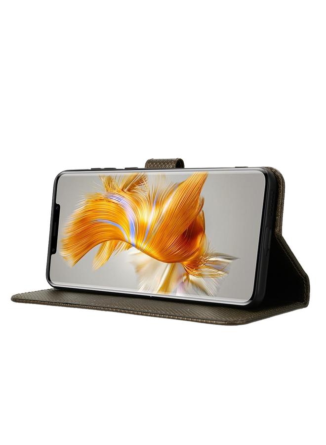 إيروريكس جراب لهاتف Huawei Mate 50 Pro مصنوع من الجلد بتصميم ماسي - Image 4