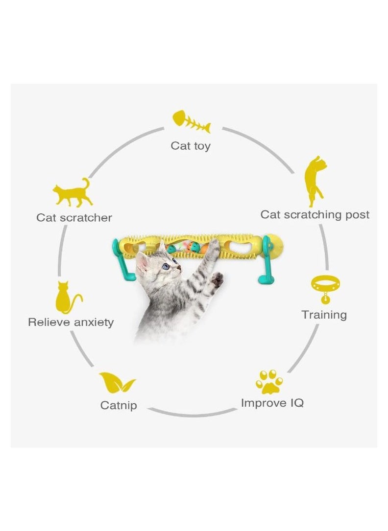 Generic - Cat Toy Track Ball Catch Cat Educational Toy Funny Play Tunnel Teaser Kitten Scratch Pet Accessories - Image 1