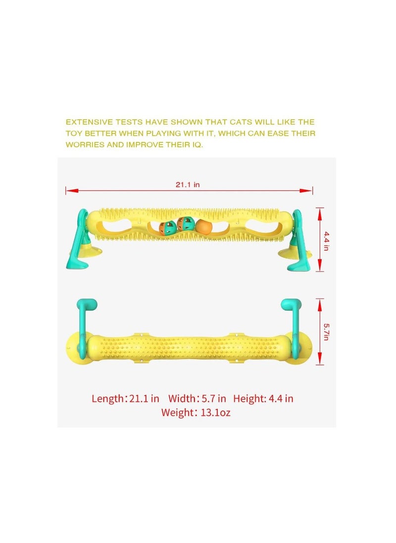 Generic - Cat Toy Track Ball Catch Cat Educational Toy Funny Play Tunnel Teaser Kitten Scratch Pet Accessories - Image 1