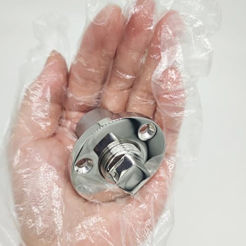 Douzime Garboard Boat Drain Plug Kit for 1 Inch Hole Marine 316 Stainless Steel Vent Connector with Screws - Image 4