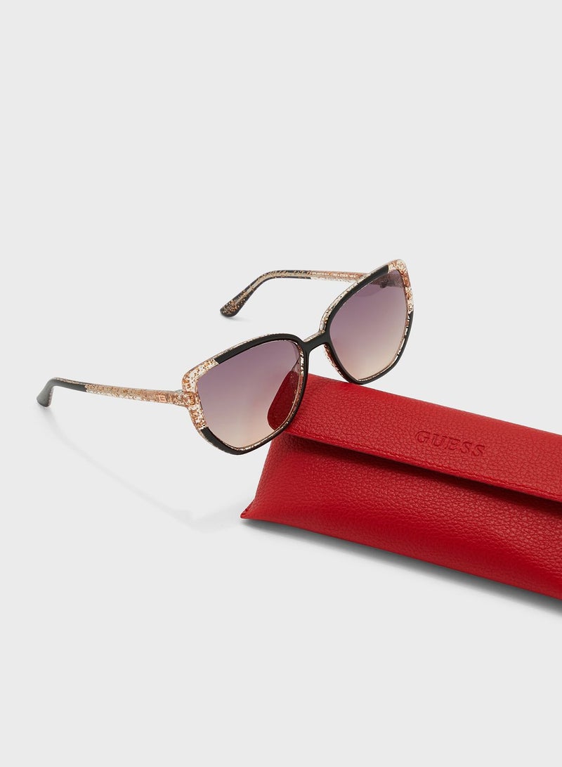 GUESS Injected Oversized Sunglasses - Image 4