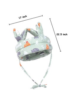 Generic Baby toddler anti-fall hat Children's head protection hat Anti-fall head protection hat Thick Adjustable size Lightweight and breathable Suitable for all seasons  - Image 2
