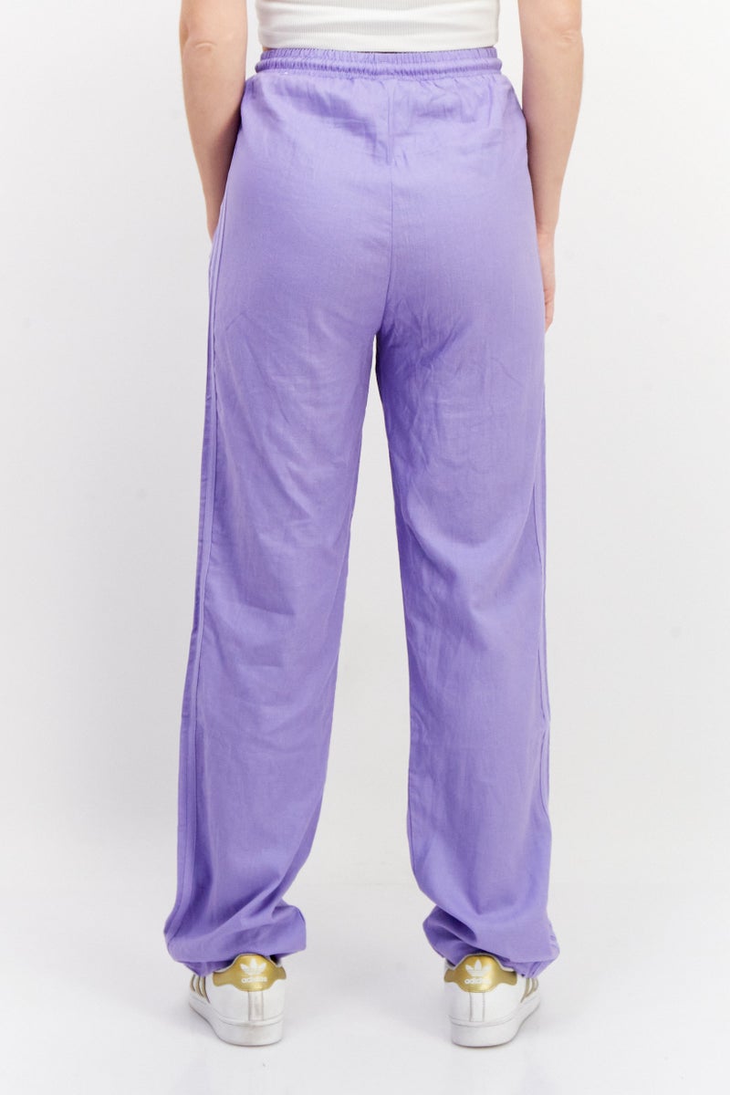 adidas Originals Women Sportswear Fit Training Trouser, Light Purple  - Image 4