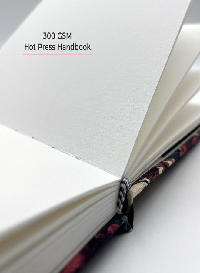 PaperO Potentate 100% Cotton Hot Press Watercolor Paper Pad, 300 GSM, 16 x 16 cm, 24 Sheets, Dual-Side Paintable, Ideal for Watercolor, Sketching, Colored Pencils & Ink Pens (021564-C) - Image 3