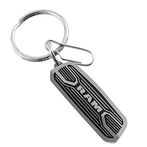 Plasticolor 004475R01 Compatable with RAM Grill Metallic Key Chain - Image 1