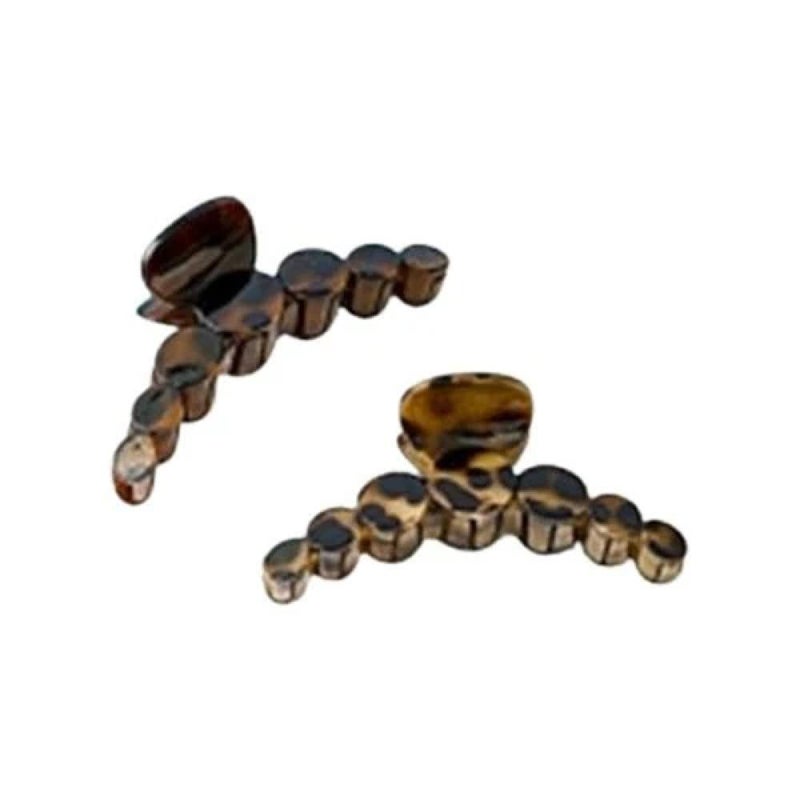 Leopard Print Hair Clip - Stylish Hair Accessory for Women
