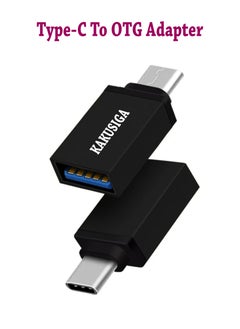 KAKUSIGA Type-C OTG  Adapter - Black  - Image 1