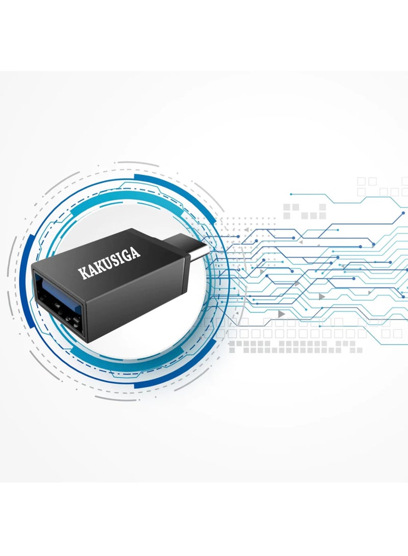 KAKUSIGA Type-C OTG  Adapter - Black  - Image 2