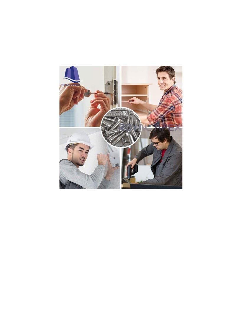 Machine Screw CSK Philip & Countersunk Head for DIY Electrical & Kitchen Furniture Pull Cabinet Door Handles - Image 2