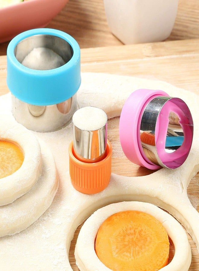magigift Round Cookie Biscuit Cutter Set, 6 Graduated Circle Pastry Cutters, Stainless Steel Cookie And Dough Cutters for Donut and Scone, Circle Cutter Cake Ring Molds - Image 5