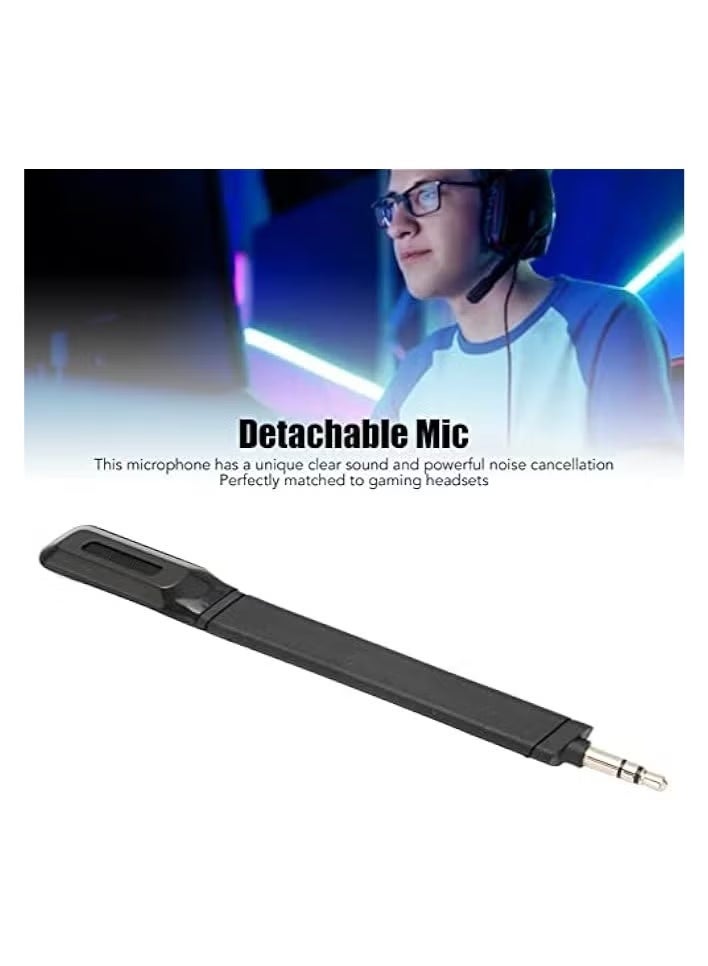 erorex Replacement Microphone, 3.5mm Detachable Microphone Boom, Professional Headphone Mic Attachment Designed for Logitech G733 Lightspeed, Noise Canceling & Lossless Sound Quality - Image 4