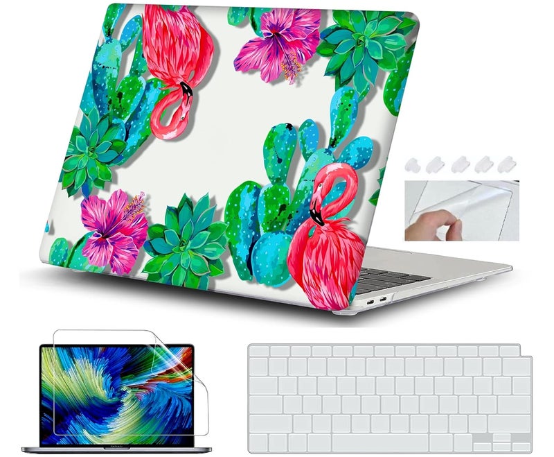 GIOIA BAZAAR Case for MacBook Air 15 inch 2023 2024 Release M3 A3114 M2 A2941 Liquid Retina Display Chip Crystal Clear Case with Liquid Retina Display, Plastic Hard Shell, (Design08) - Image 1
