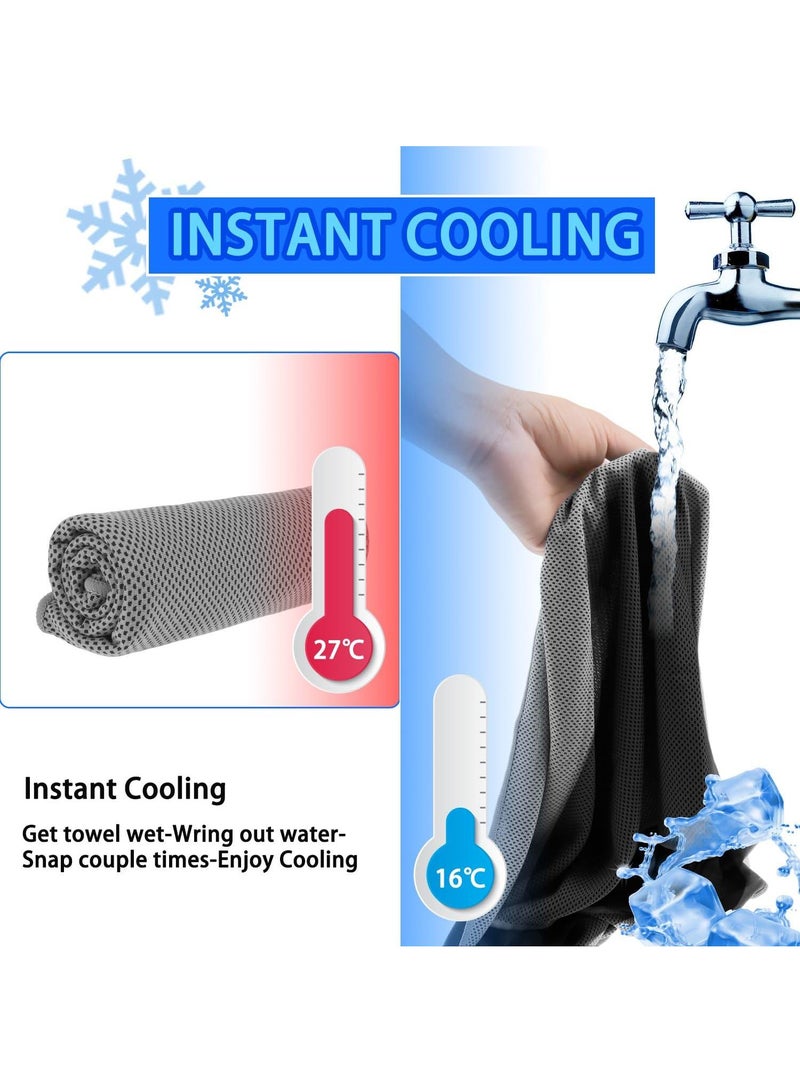 Y&D 3 Piece Sports Quick Drying Ice Towel - Image 3