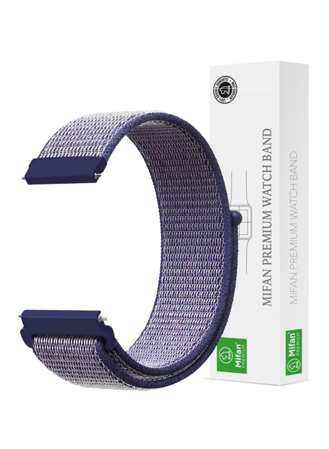 NIBEMINENT Replacement Band For Smartwatch Midnight Blue - Image 1