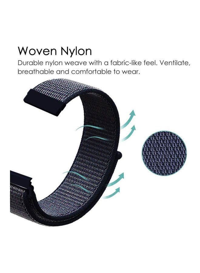 NIBEMINENT Replacement Band For Smartwatch Midnight Blue - Image 3