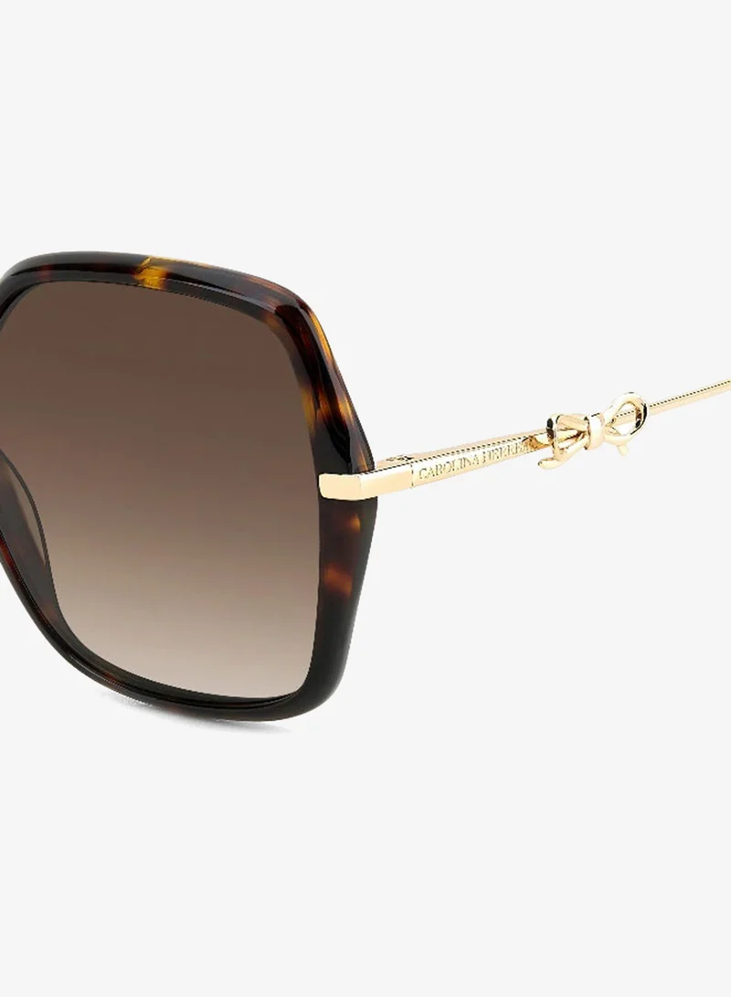 Carolina Herrera  CAROLINA HERRERA HER 0217/S Sunglasses Brown Square  | Best Price UAE