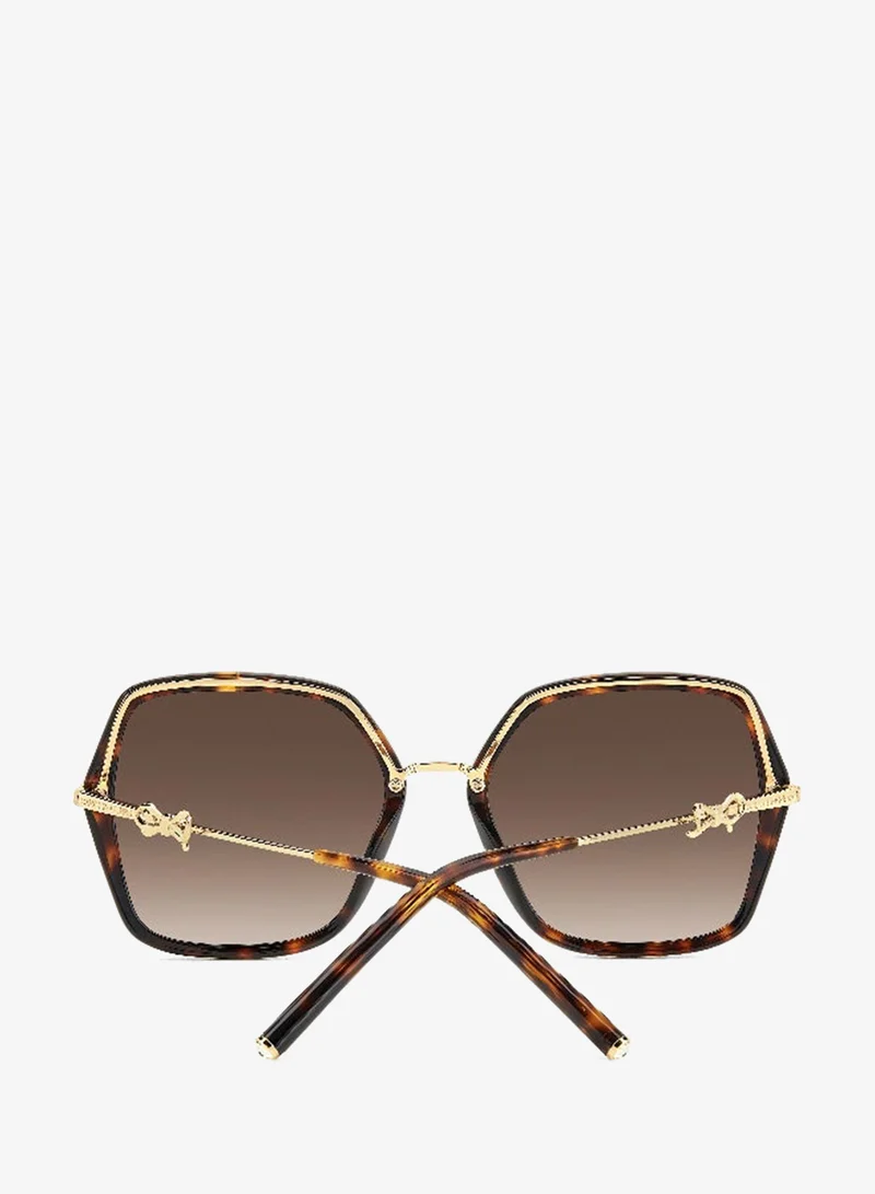 Carolina Herrera  CAROLINA HERRERA HER 0217/S Sunglasses Brown Square  | Best Price UAE