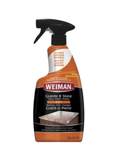 Weiman Granite Stone Clean, Polish and Protect - 24 Ounce - Streak-Free, pH Neutral Formula for Daily Use on Interior and Exterior Natural Stone  - Image 1