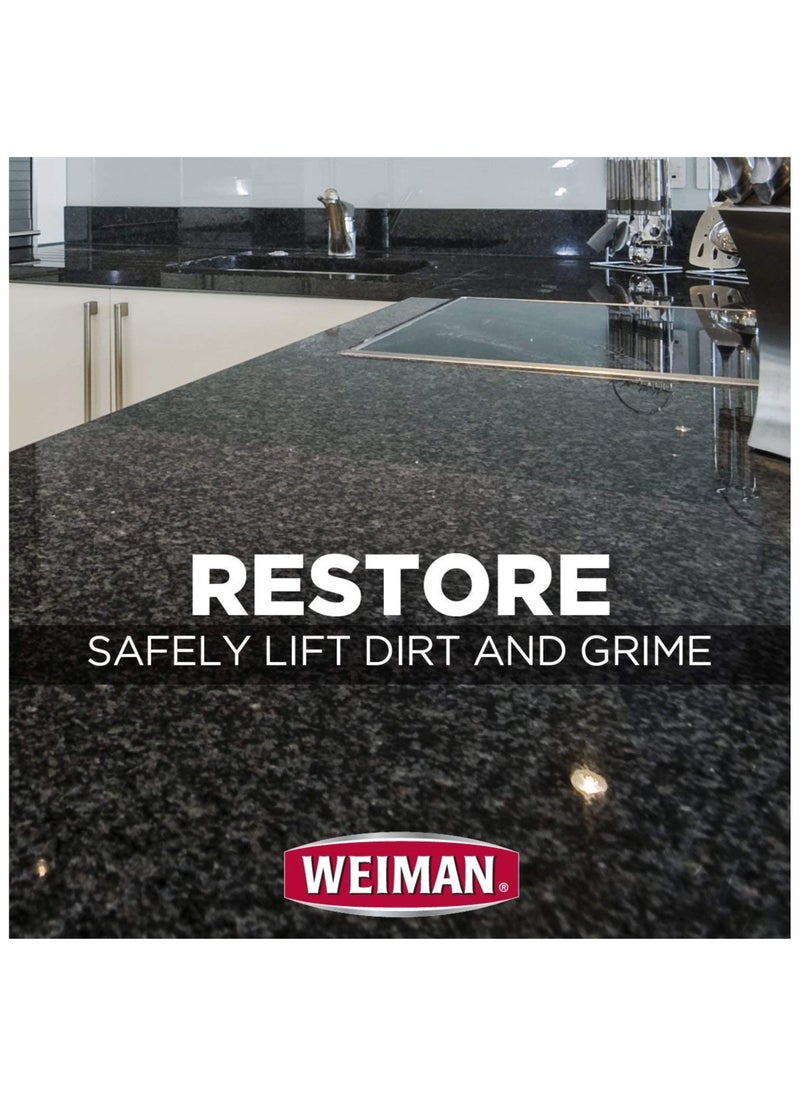 Weiman Granite Stone Clean, Polish and Protect - 24 Ounce - Streak-Free, pH Neutral Formula for Daily Use on Interior and Exterior Natural Stone  - Image 4