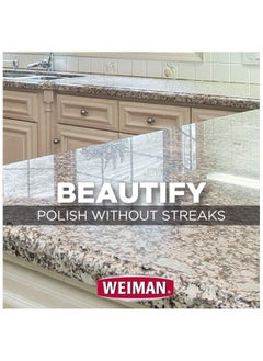Weiman Granite Stone Clean, Polish and Protect - 24 Ounce - Streak-Free, pH Neutral Formula for Daily Use on Interior and Exterior Natural Stone  - Image 5